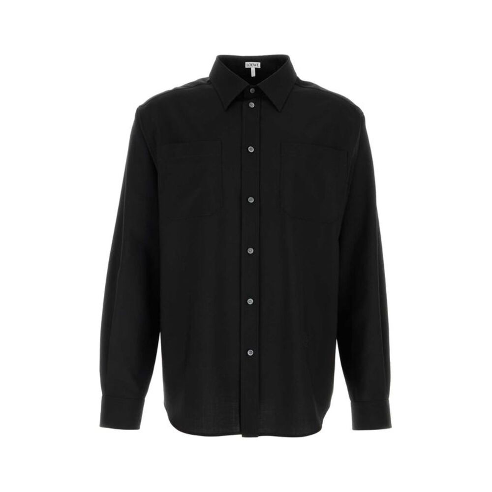 Loewe Men Back Wool Shirt
